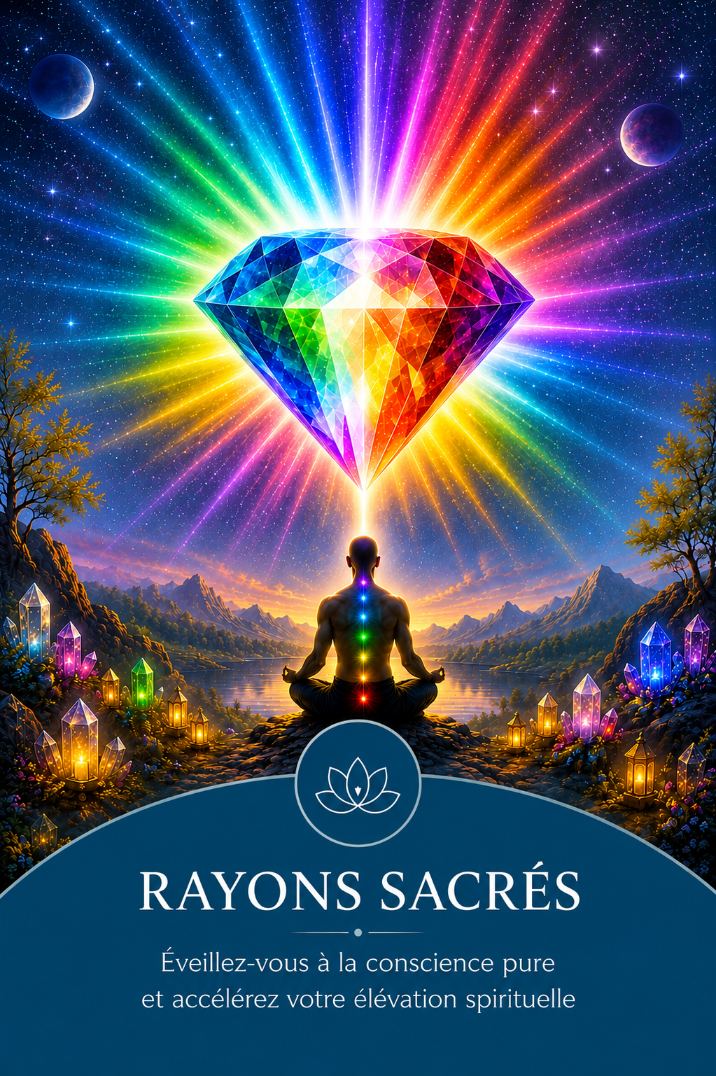 Stages de pratique des Rayons sacrés autour des treize rayons, de la conscience et de l’élévation spirituelle
